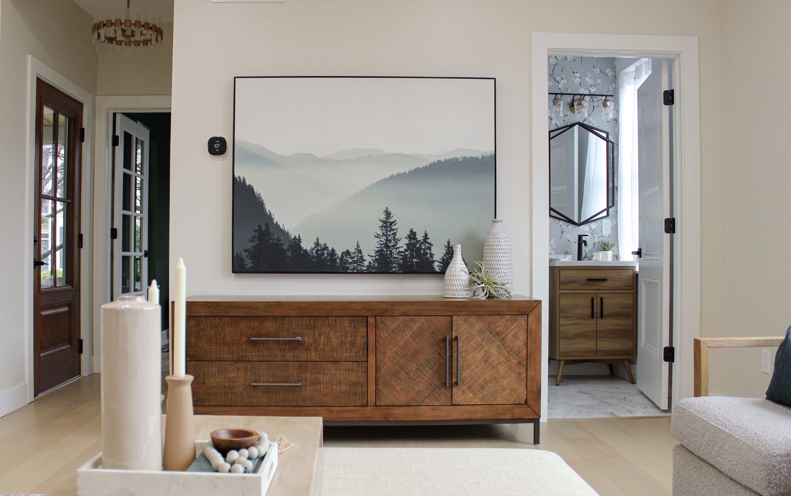 Remodeled home in German Village (Ohio) staged by Jennifer Donahue Interior Design Inc to be listed on the MLS market place.