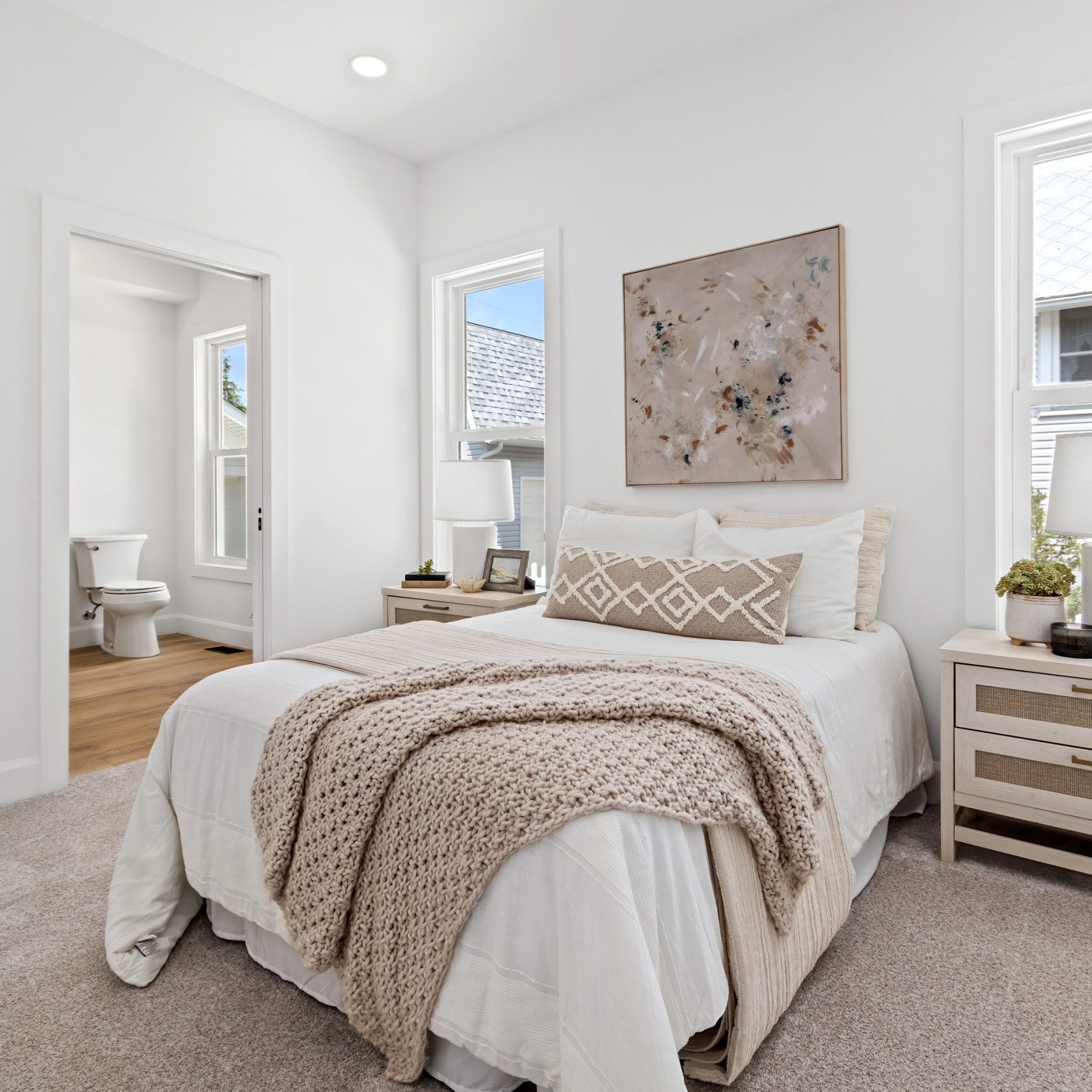 Fully remodeled home in Westerville, Ohio that received a professional staging design for being listed onto the MLS market.