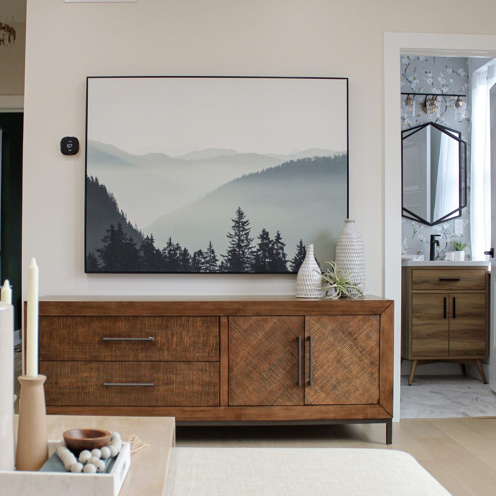 Remodeled home in German Village (Ohio) staged by Jennifer Donahue Interior Design Inc to be listed on the MLS market place.